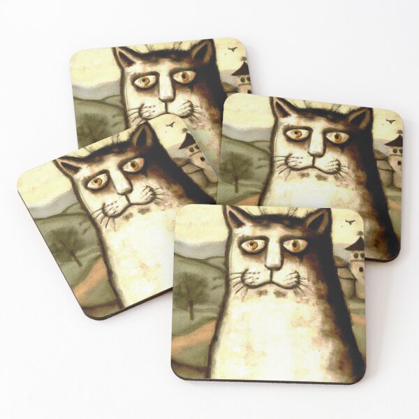 Item preview, Medieval cat designed and sold by AiArtist01.
