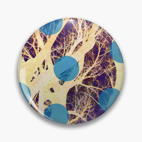 Item preview, Yellow Trees with Blue Dottes "Nature Photography" designed and sold by Istvan Ocztos.