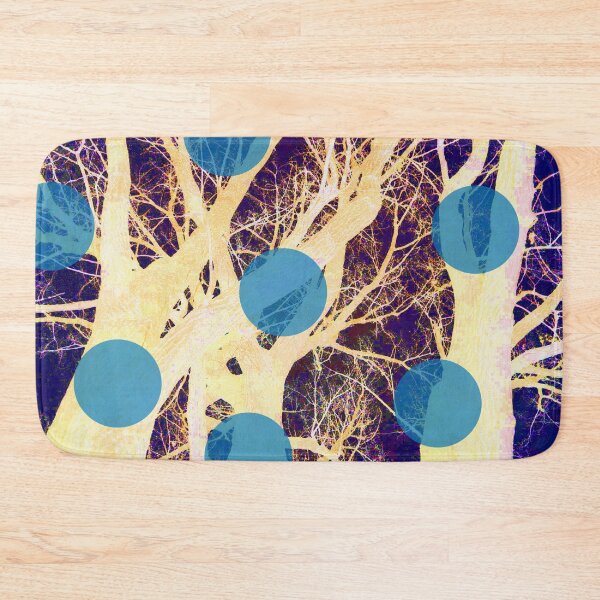 Item preview, Yellow Trees with Blue Dottes "Nature Photography" designed and sold by Istvan Ocztos.