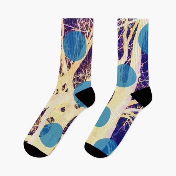 Item preview, Yellow Trees with Blue Dottes "Nature Photography" designed and sold by Istvan Ocztos.