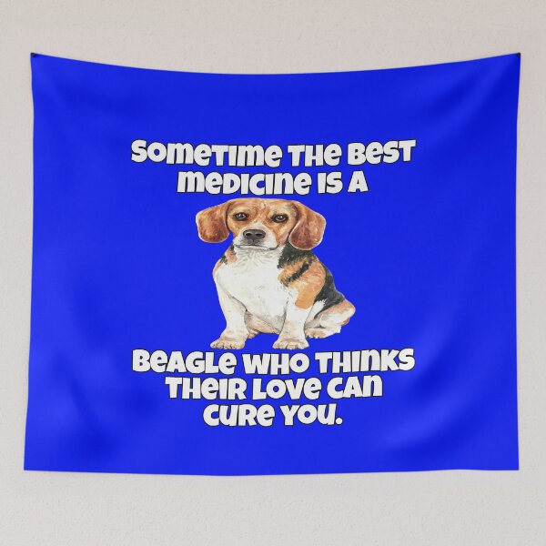 Item preview, Beagle Dog Pet Owner Sometime The Best Medicine Is A Beagle  designed and sold by fantasticdesign.