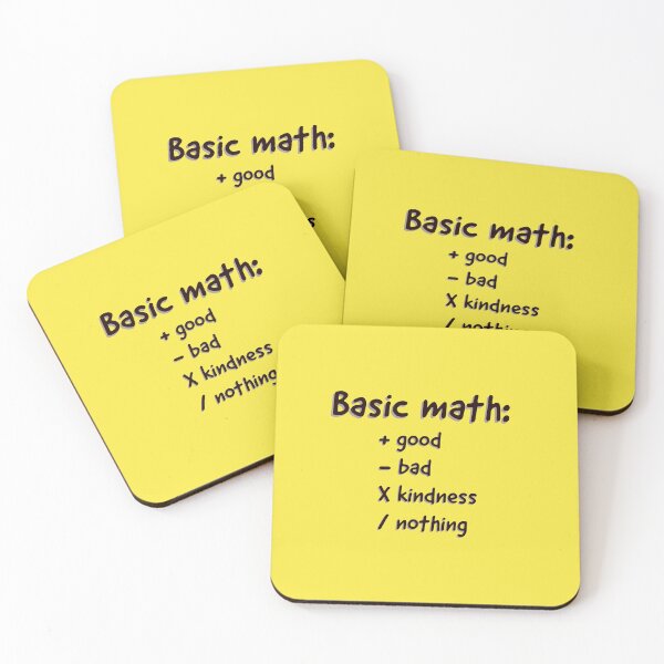 Item preview, (BF) Basic math of life. designed and sold by greatvibes4u.