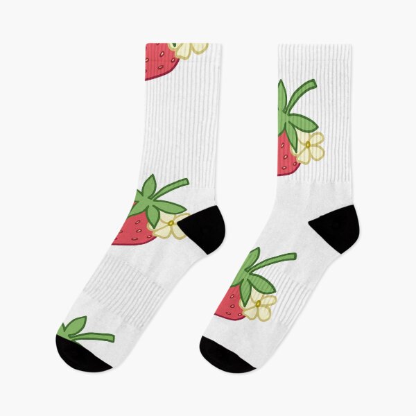 Item preview, Cute Strawberry Design Sticker  designed and sold by Jellibeany.