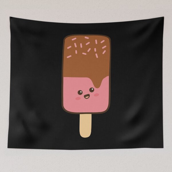 Item preview, Cute Strawberry Ice Cream Bar Lights Up Your World designed and sold by Sugarpuffdesign.