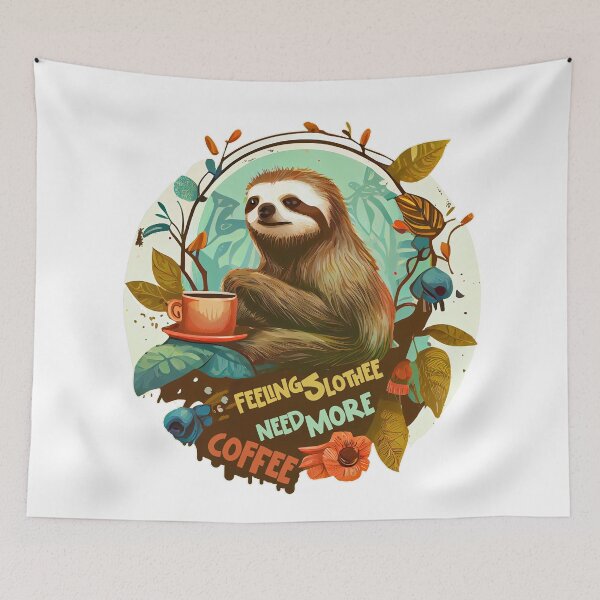 Item preview, Sloth's coffee shop designed and sold by MrBeerholder.
