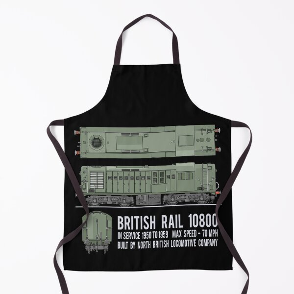 Item preview, British Rail 10800 Locomotive Train Diagram Gift designed and sold by Maljonic.