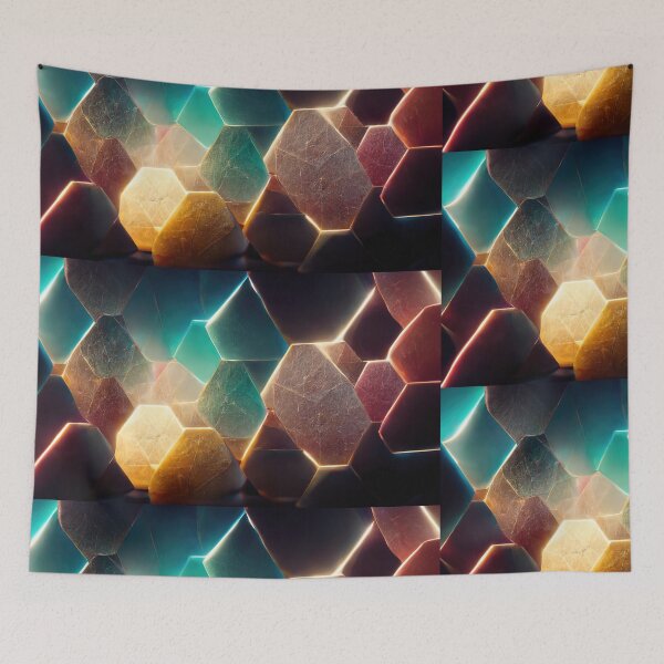 Item preview, Glowing magic crystals texture designed and sold by WilliamsonMedia.