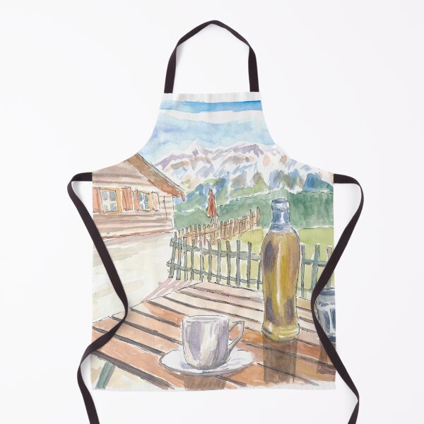 Item preview, Mountain Hikings with Refreshing Break at Hut designed and sold by artshop77.