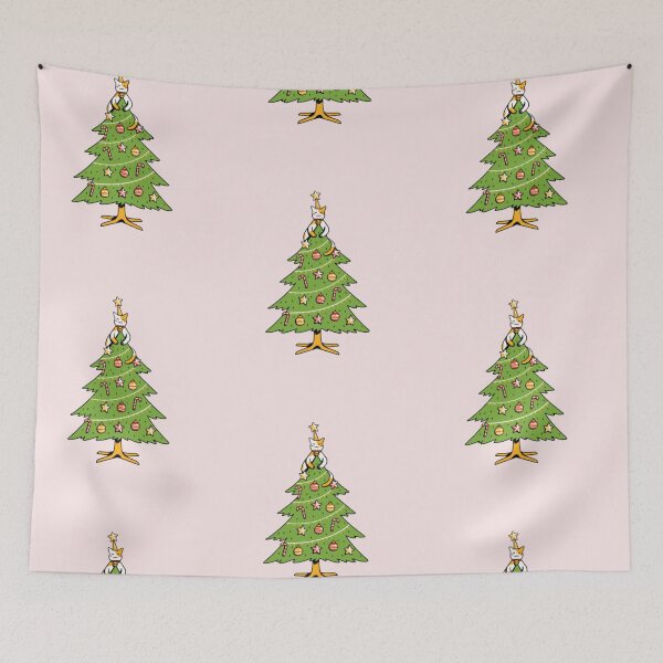 Item preview, Meowy Catmas Cat Christmas Tree Xmas Girls Boys Funny Santa designed and sold by R&C.
