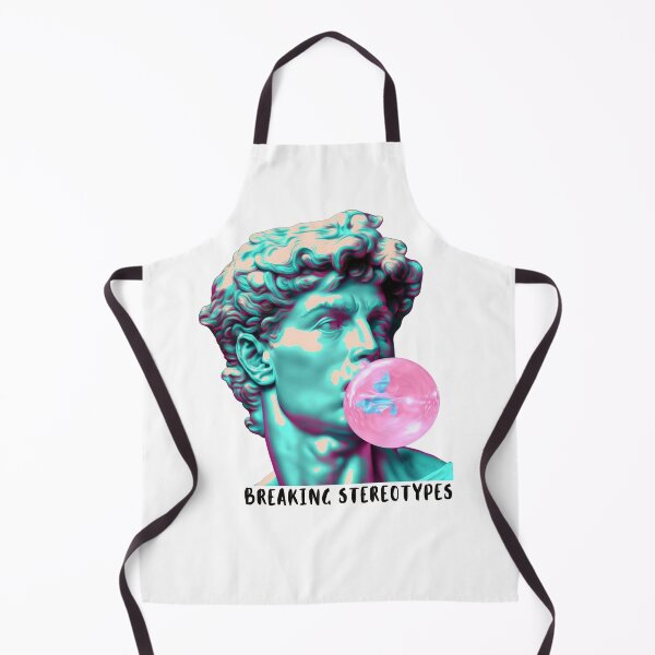 Item preview, Breaking Stereotypes - Michelangelo's David Blowing Bubblegum designed and sold by Olenaus.