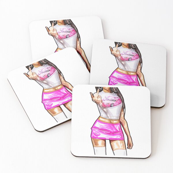Item preview, Plastic Girl Flipping You Off Digital Art designed and sold by Gogmagosh.