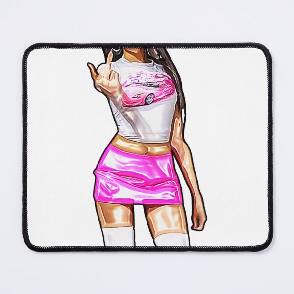 Item preview, Plastic Girl Flipping You Off Digital Art designed and sold by Gogmagosh.