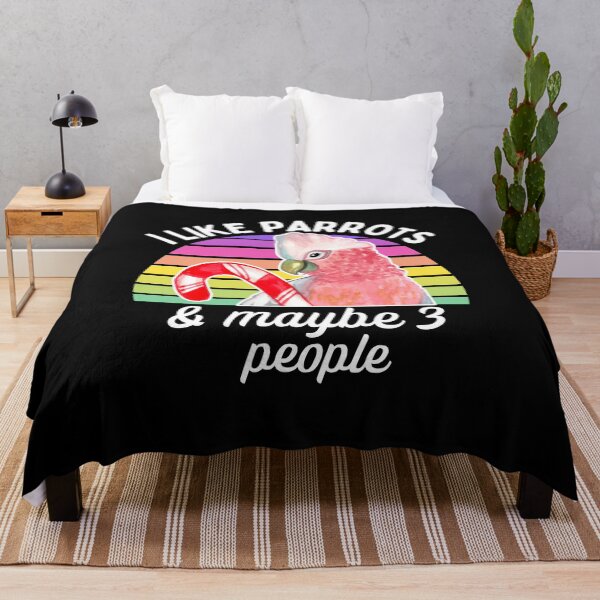 Item preview, I Like Galah Cockatoo Parrots and Maybe 3 People designed and sold by Ivy Lily Art.