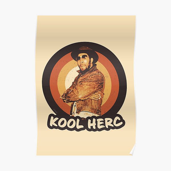 “DJ Kool Herc 80s Old School Hip Hop” Poster for Sale by eyepoo | Redbubble