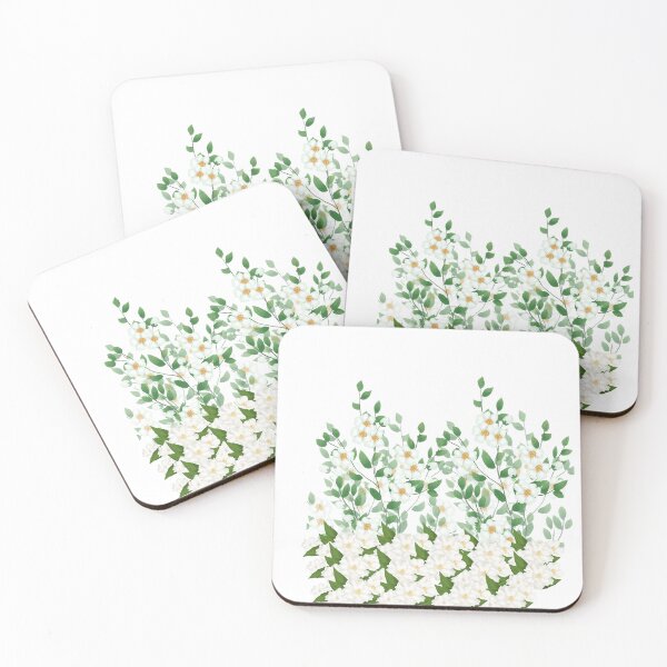 Item preview, white flowers  designed and sold by BISJOU.