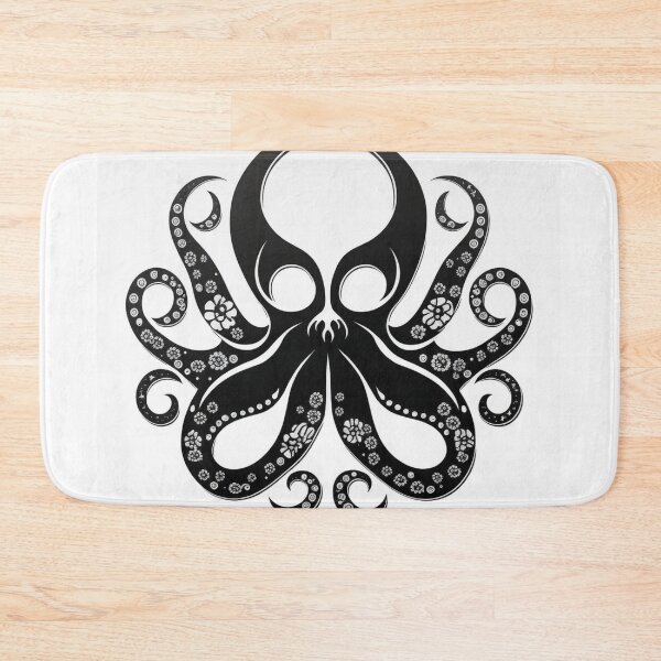 Item preview, Octopus Sticker Black Ink Art Print designed and sold by Itis-Whatitis.