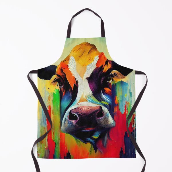 Item preview, Candice: Psychedelic Cow Portrait designed and sold by Studio Axis.