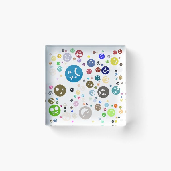 Item preview, Emoji Funny Multi Color Face designed and sold by Pixel4Art.