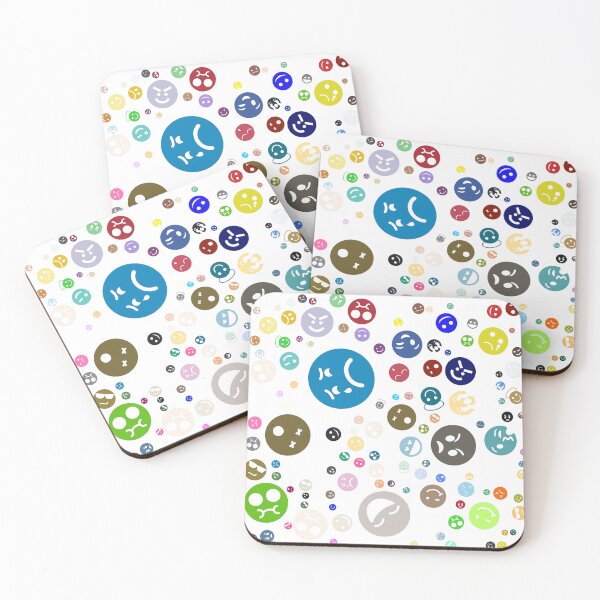 Item preview, Emoji Funny Multi Color Face designed and sold by Pixel4Art.