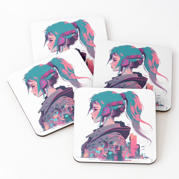 Item preview, Cyberpunk City Girl designed and sold by wallycobra.