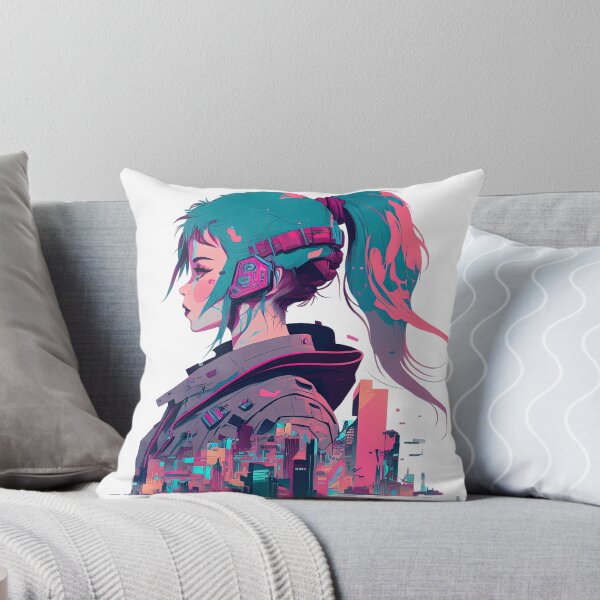 Item preview, Cyberpunk City Girl designed and sold by wallycobra.