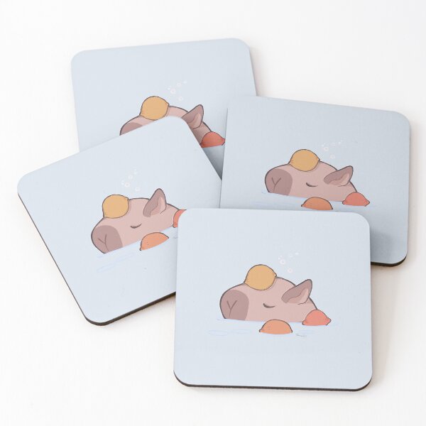 Item preview, Capybara and Orange [Colour, Light] designed and sold by Thirea.