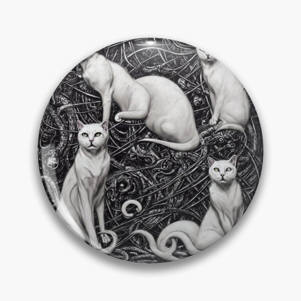 Item preview, Giger Cat designed and sold by InfinityCatBox.