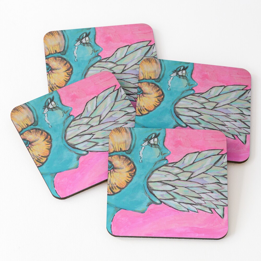 Item preview, Coasters (Set of 4) designed and sold by Rinmagicart.