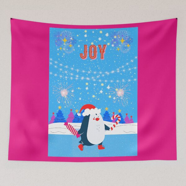 Item preview, Joy Christmas Penguin designed and sold by Yanka22013.