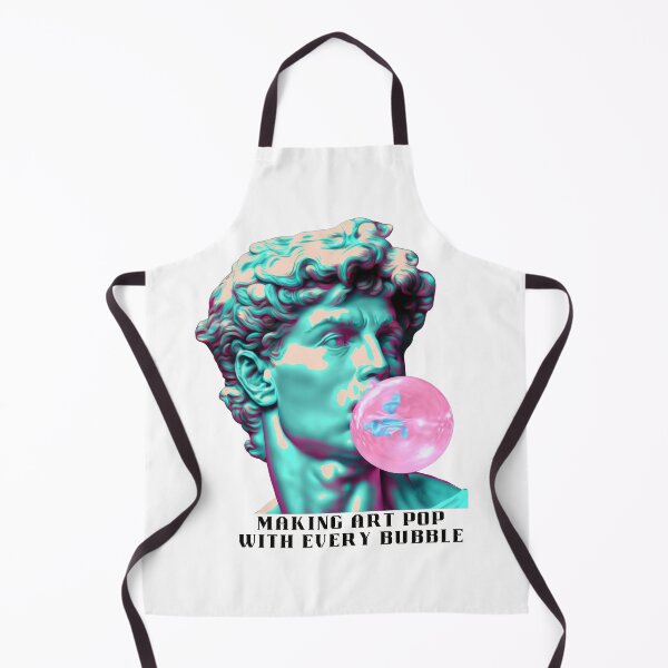 Item preview, Making Art Pop - Michelangelo's David Blowing Bubblegum designed and sold by Olenaus.