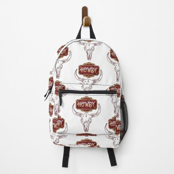 Item preview, Cow Skull Wild West Western Howdy designed and sold by artfulnotebook.