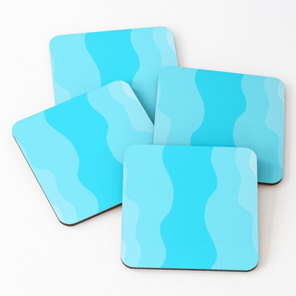 Item preview, Blue Wave Pattern Background designed and sold by PotluckPrints.