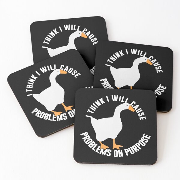 Item preview, Untitled Goose Game I Think I Will Cause Problem On Purpose    designed and sold by simpledsgst.