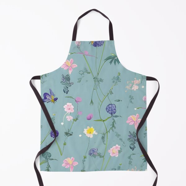 Item preview, Pale Blue Flowers Pattern designed and sold by maddie-illus.