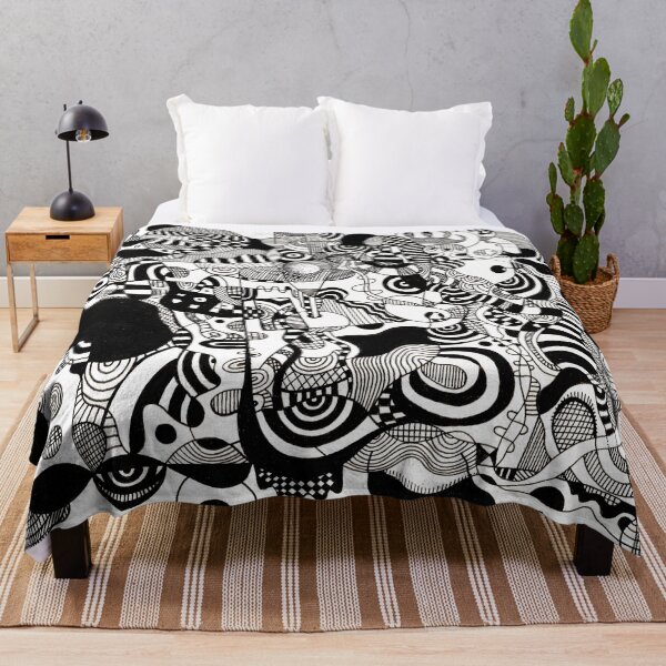 Item preview, An abstract black and white composition designed and sold by RealMatch.