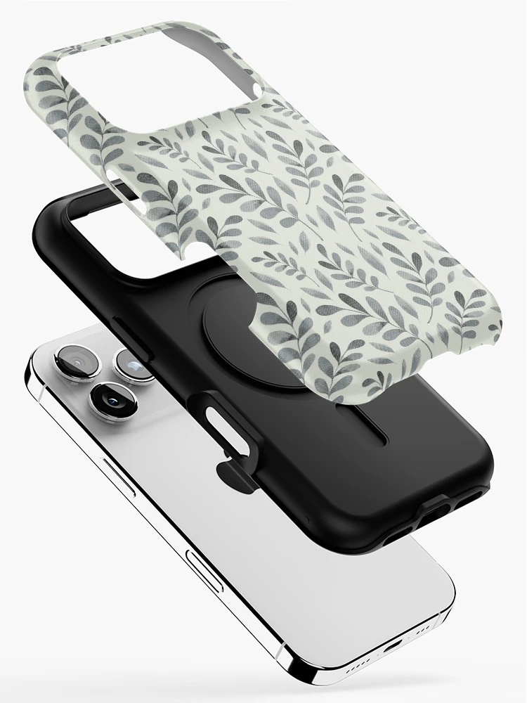 Thumbnail 2 of 4, iPhone Case, Winter Leaves  designed and sold by Mandala Of Life.