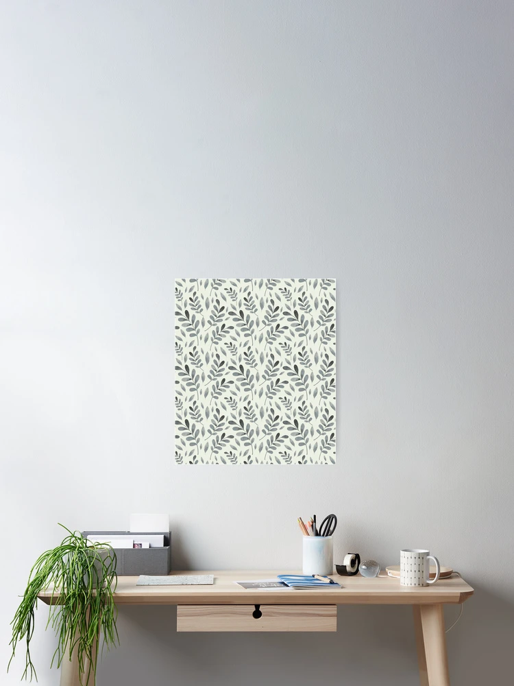 Thumbnail 2 of 3, Poster, Winter Leaves  designed and sold by Mandala Of Life.