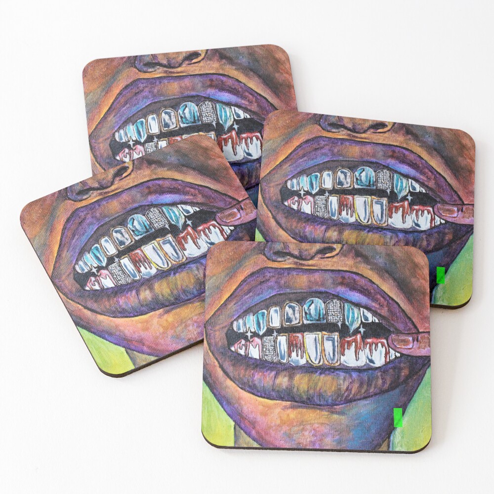 Item preview, Coasters (Set of 4) designed and sold by Rinmagicart.