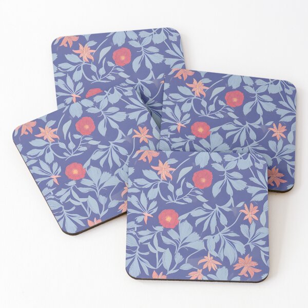 Item preview, Blue Flowers Pattern designed and sold by maddie-illus.