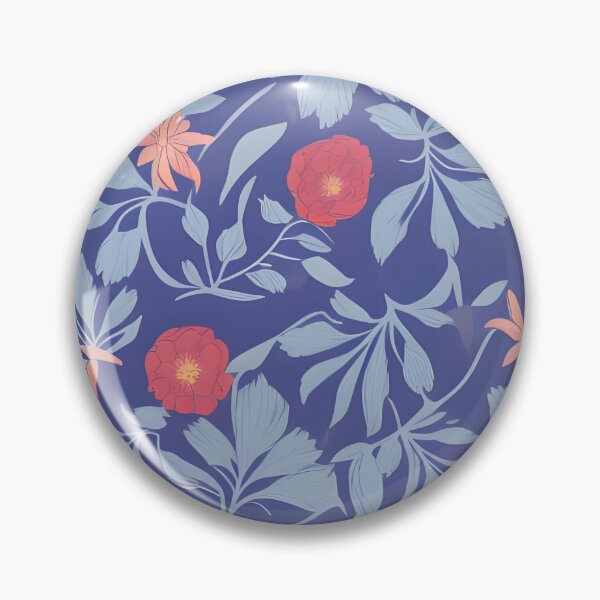 Item preview, Blue Flowers Pattern designed and sold by maddie-illus.