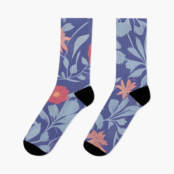 Item preview, Blue Flowers Pattern designed and sold by maddie-illus.