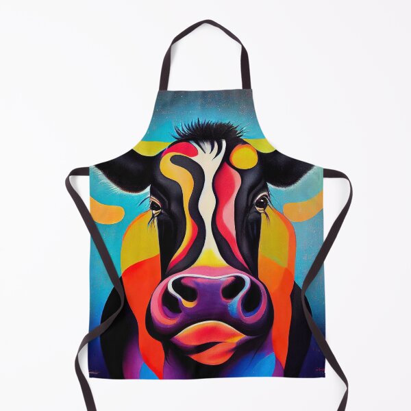 Item preview, Gruber: Psychedelic Cow Portrait designed and sold by Studio Axis.