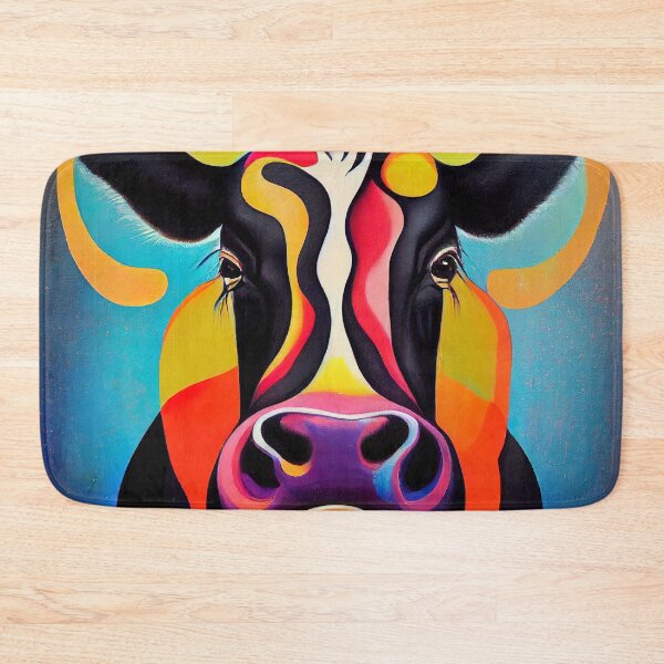 Item preview, Gruber: Psychedelic Cow Portrait designed and sold by Studio Axis.