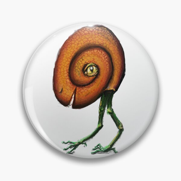 Item preview, Smiling spiral bird designed and sold by NinaBodenlosz.
