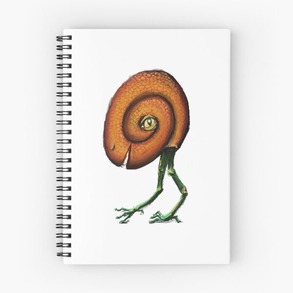 Item preview, Smiling spiral bird designed and sold by NinaBodenlosz.