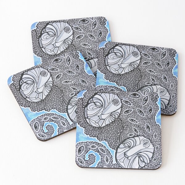 Item preview, Collective Consciousness, Original psychedelic art designed and sold by PirateSun.