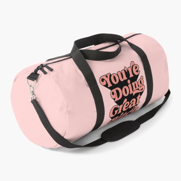 Item preview, You Are Doing Great Bitch Pink Retro 3D Bold SwashTypography Quote 1 designed and sold by Cawaiico.