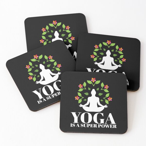 Item preview, Yoga Is A Super Power Yoga Exercise Meditation designed and sold by GrumpyDadCo.