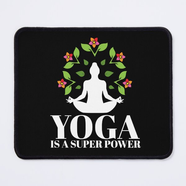 Item preview, Yoga Is A Super Power Yoga Exercise Meditation designed and sold by GrumpyDadCo.