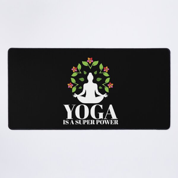 Item preview, Yoga Is A Super Power Yoga Exercise Meditation designed and sold by GrumpyDadCo.